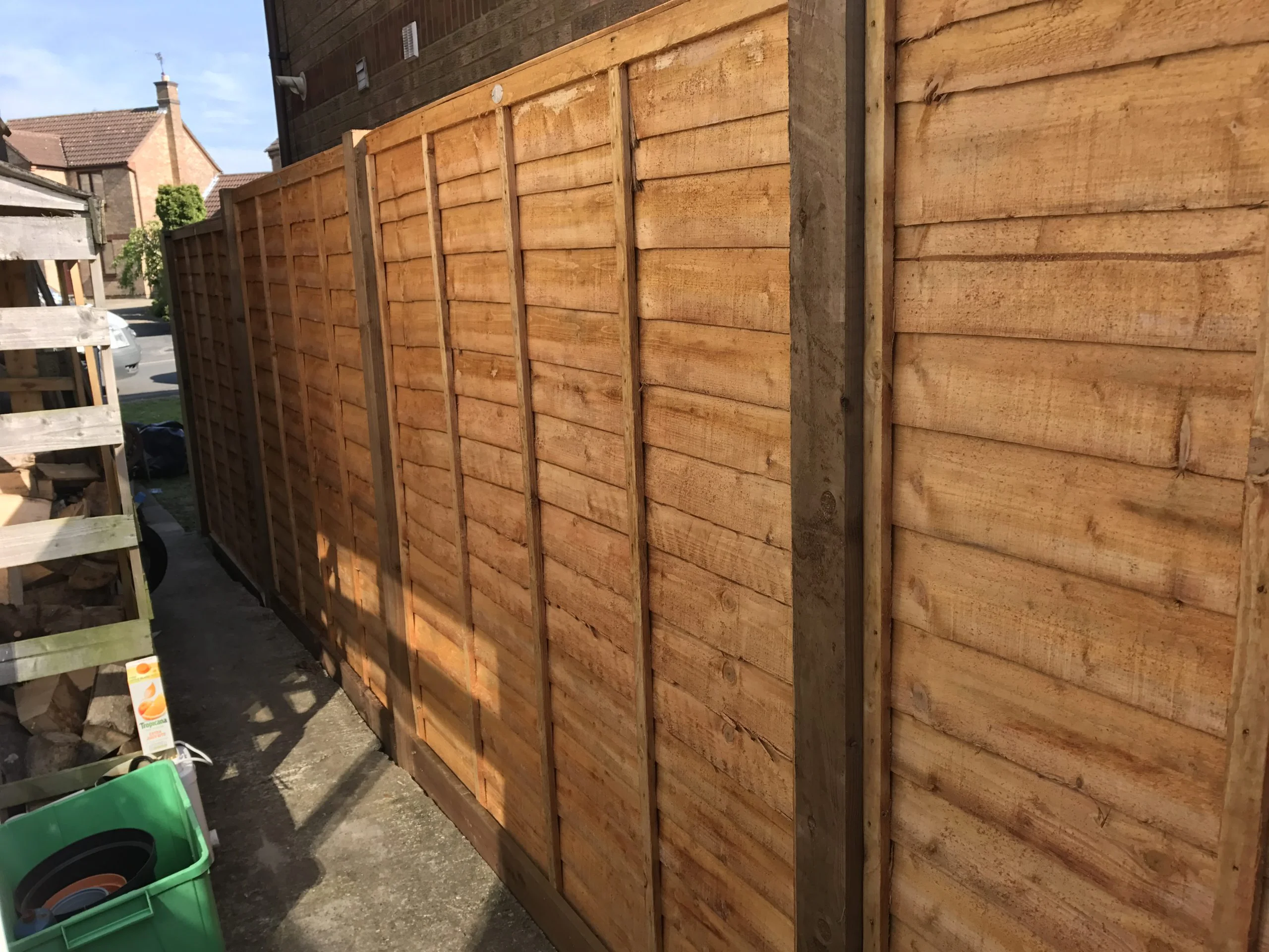 Standard fencing in Northampton