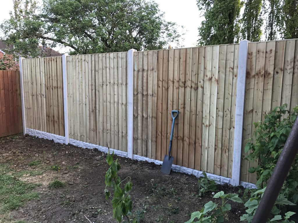 Small fence erected in Kettering