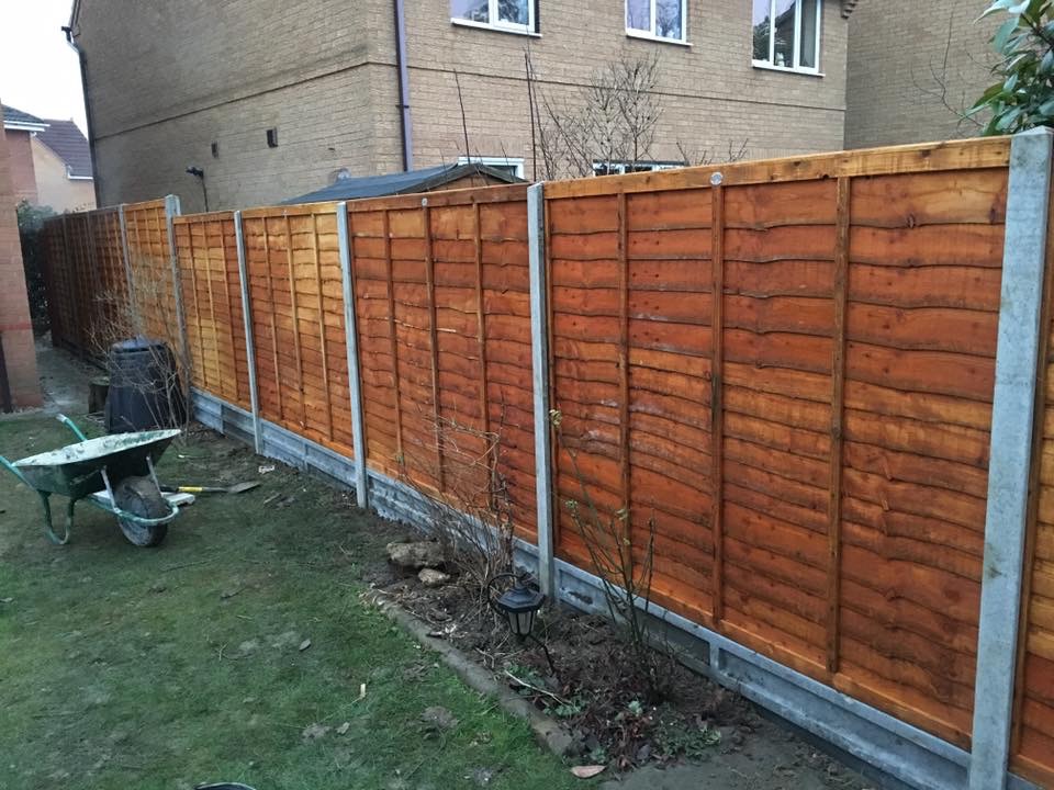 Fencing install in Wellingborough